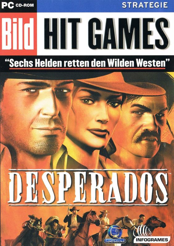 Front Cover for Desperados: Wanted Dead or Alive (Windows) (Bild Hit Games release)