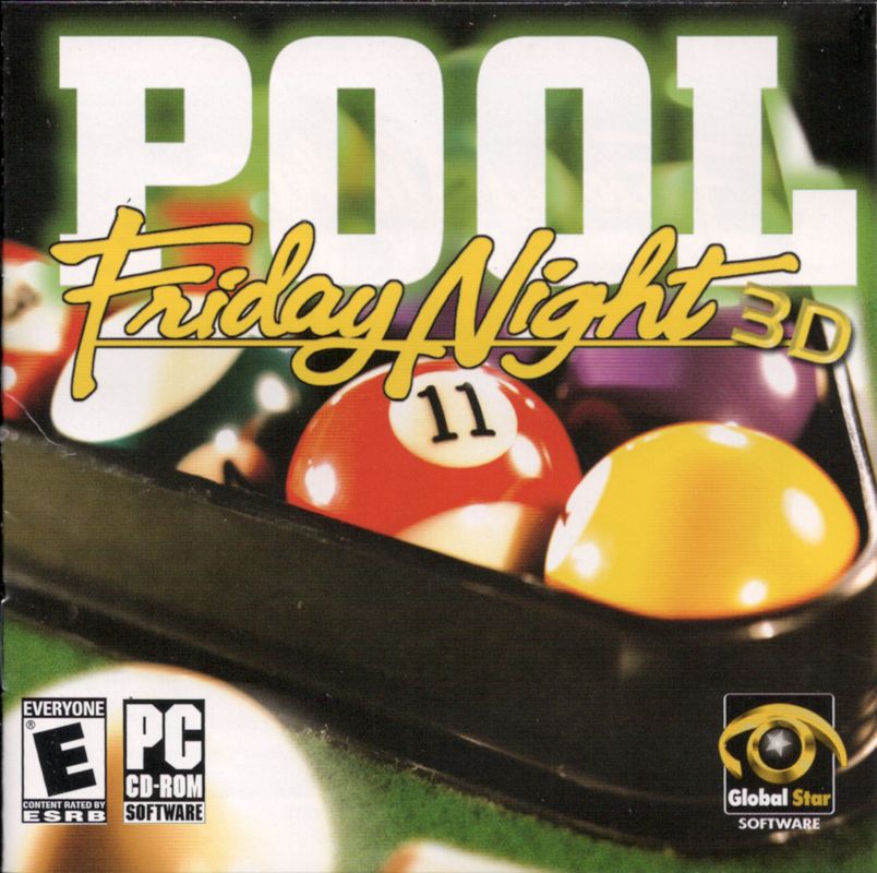 Other for Friday Night 3D Pool (Windows): Jewel Case Front, Also a manual