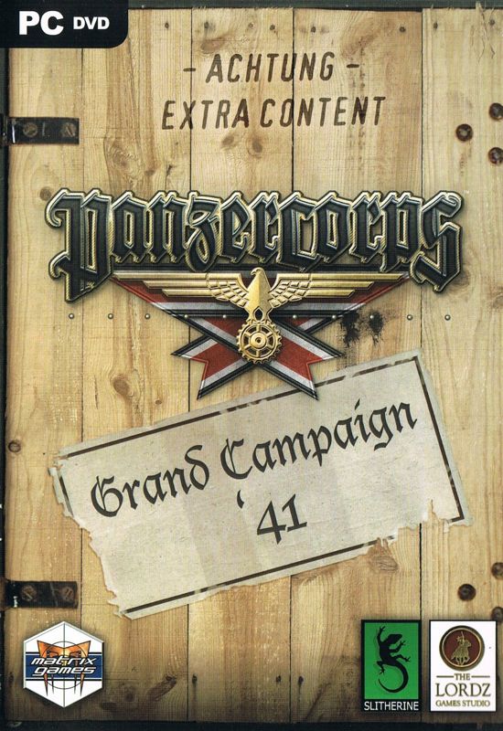 Front Cover for Panzer Corps: Grand Campaign '41 (Windows)