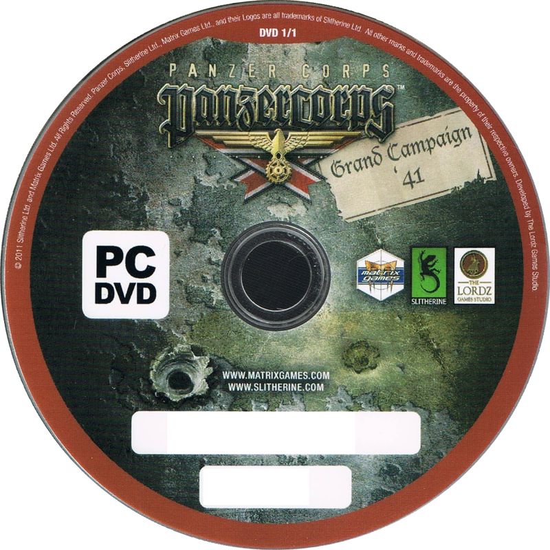 Media for Panzer Corps: Grand Campaign '41 (Windows)