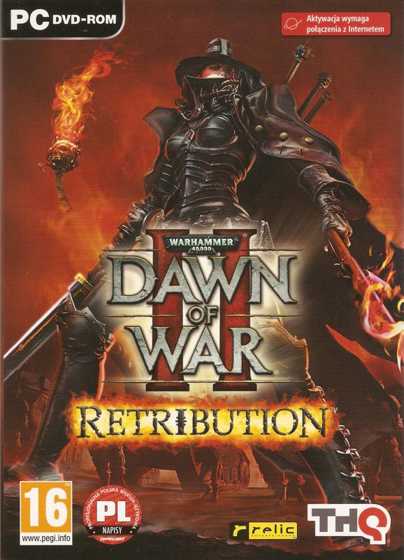 Other for Warhammer 40,000: Dawn of War II - Retribution (Collector's Edtion) (Windows): Slipcase front cover