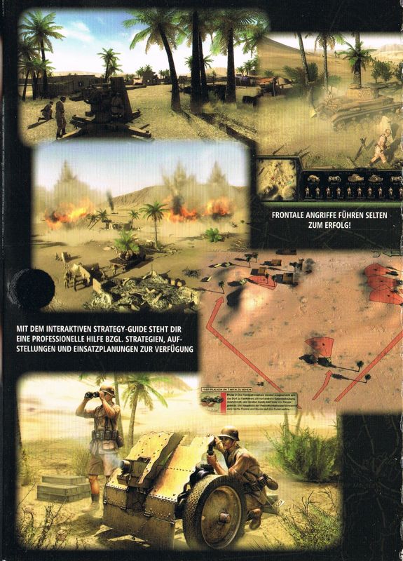 Inside Cover for Theatre of War 2: Africa 1943 (Windows): Left Flap