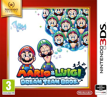 Front Cover for Mario & Luigi: Dream Team (Nintendo 3DS) (download release)