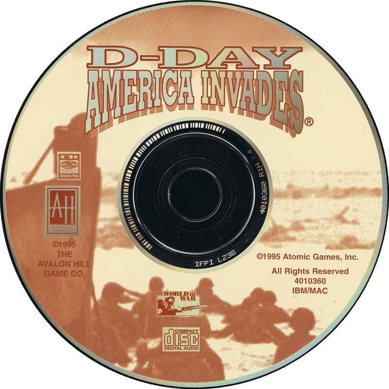Media for D-Day: America Invades (DOS and Macintosh)