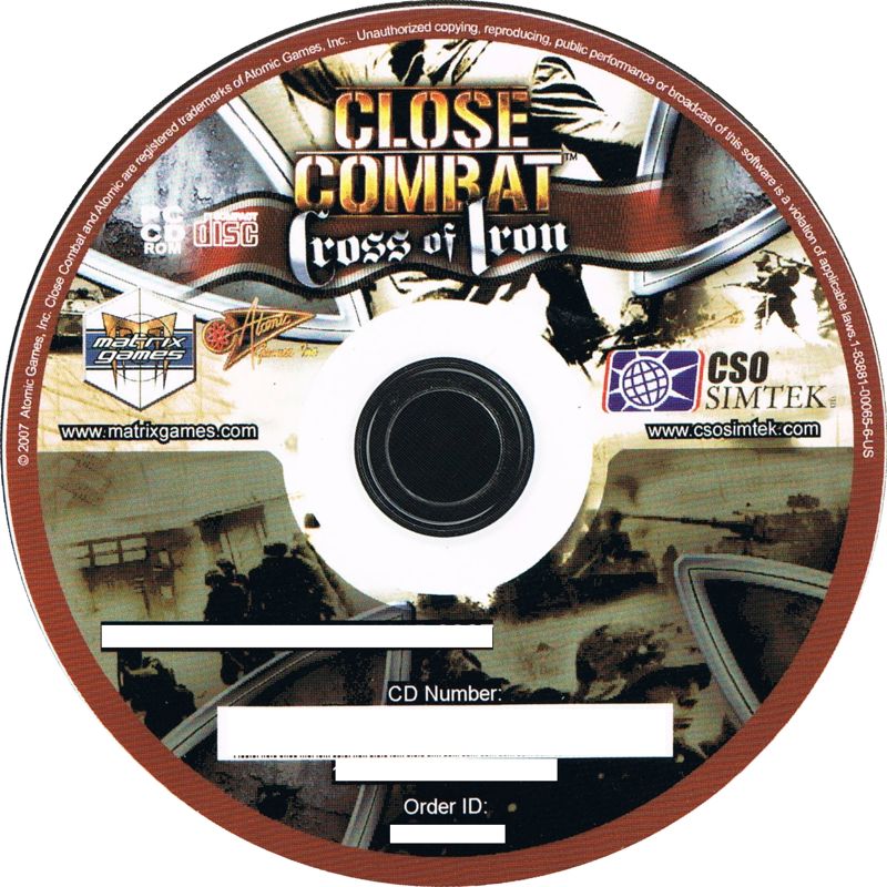 Media for Close Combat: Cross of Iron (Windows)