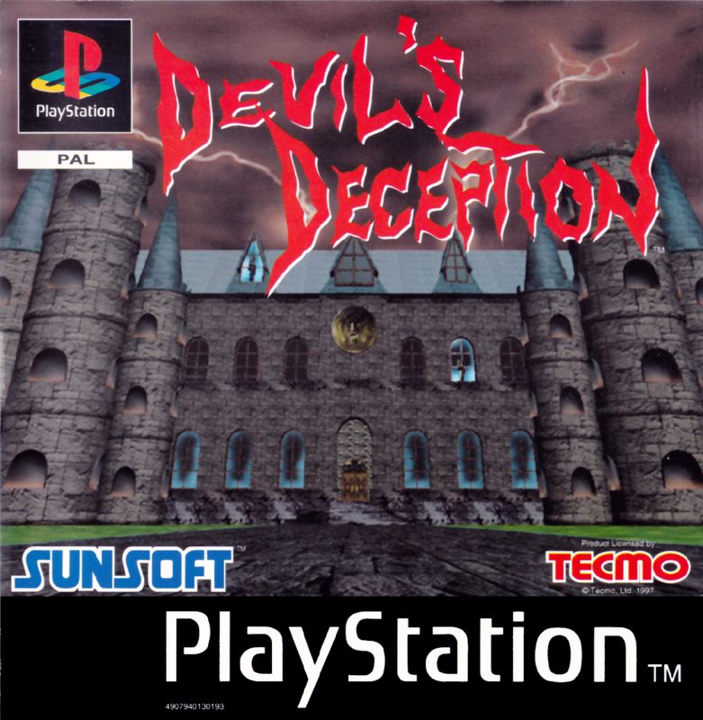 Front Cover for Tecmo's Deception (PlayStation)