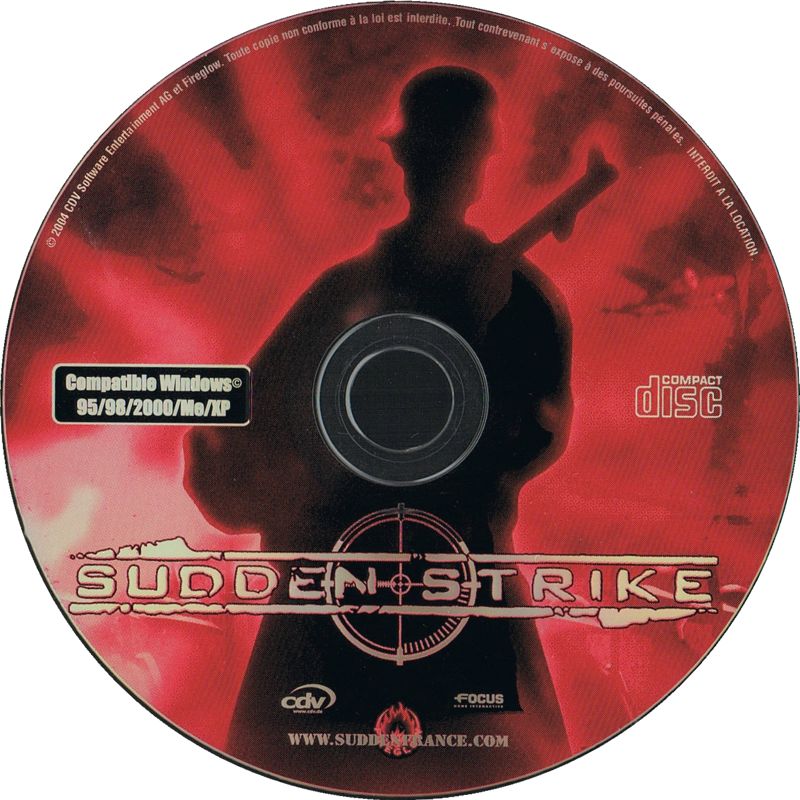 Media for Sudden Strike (Windows) (Collection Strategie release)