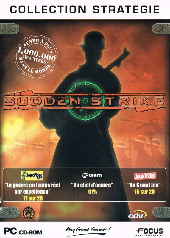 Front Cover for Sudden Strike (Windows) (Collection Strategie release)