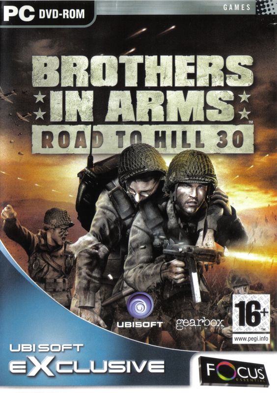 Front Cover for Brothers in Arms: Road to Hill 30 (Windows) (Focus Multimedia / Ubisoft eXclusive release)