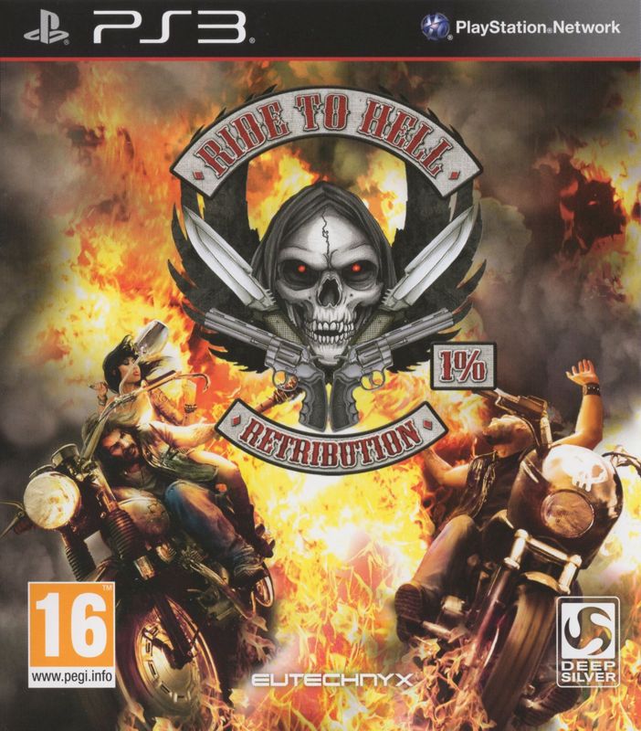 Front Cover for Ride to Hell: Retribution (PlayStation 3) (European English release)