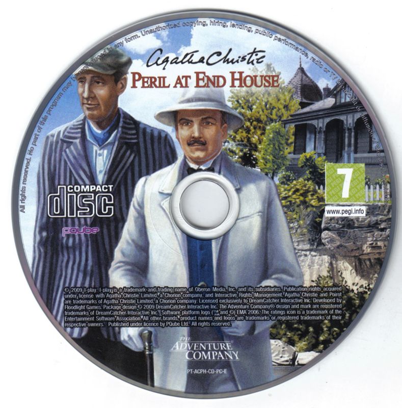 Media for Agatha Christie: Peril at End House (Windows)