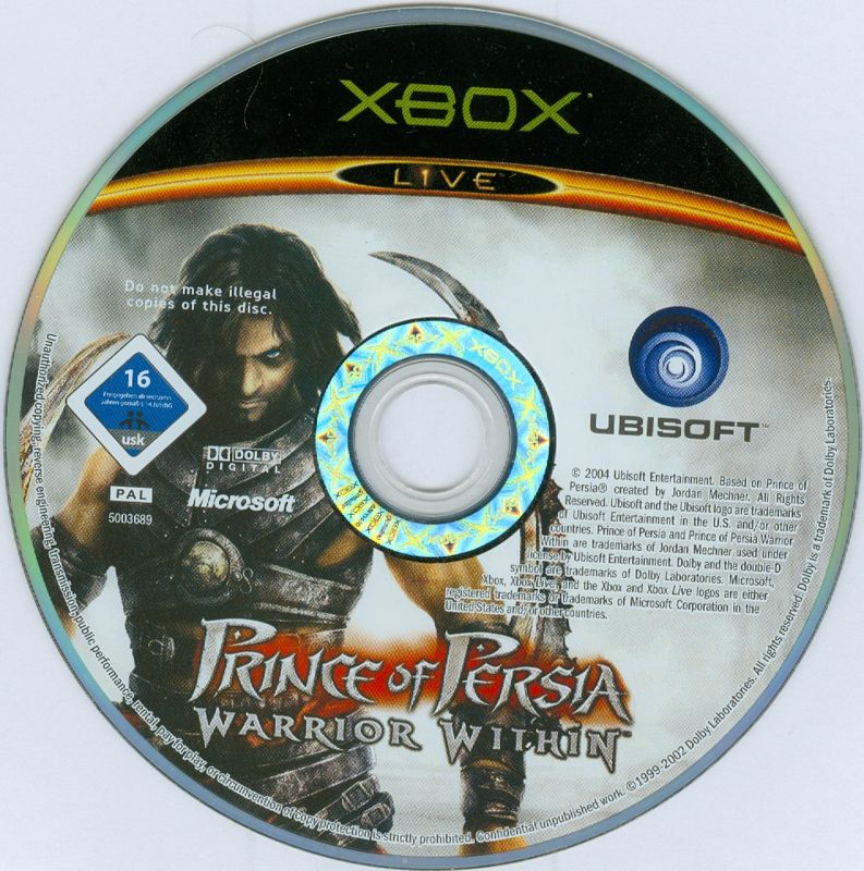 Media for Prince of Persia: Warrior Within (Xbox)