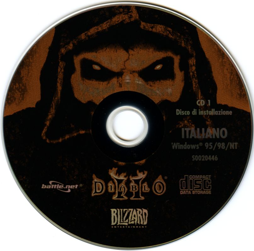 Media for Diablo II (Windows) (BestSeller Series release (pre-2003)): Disc 1/3 - Install