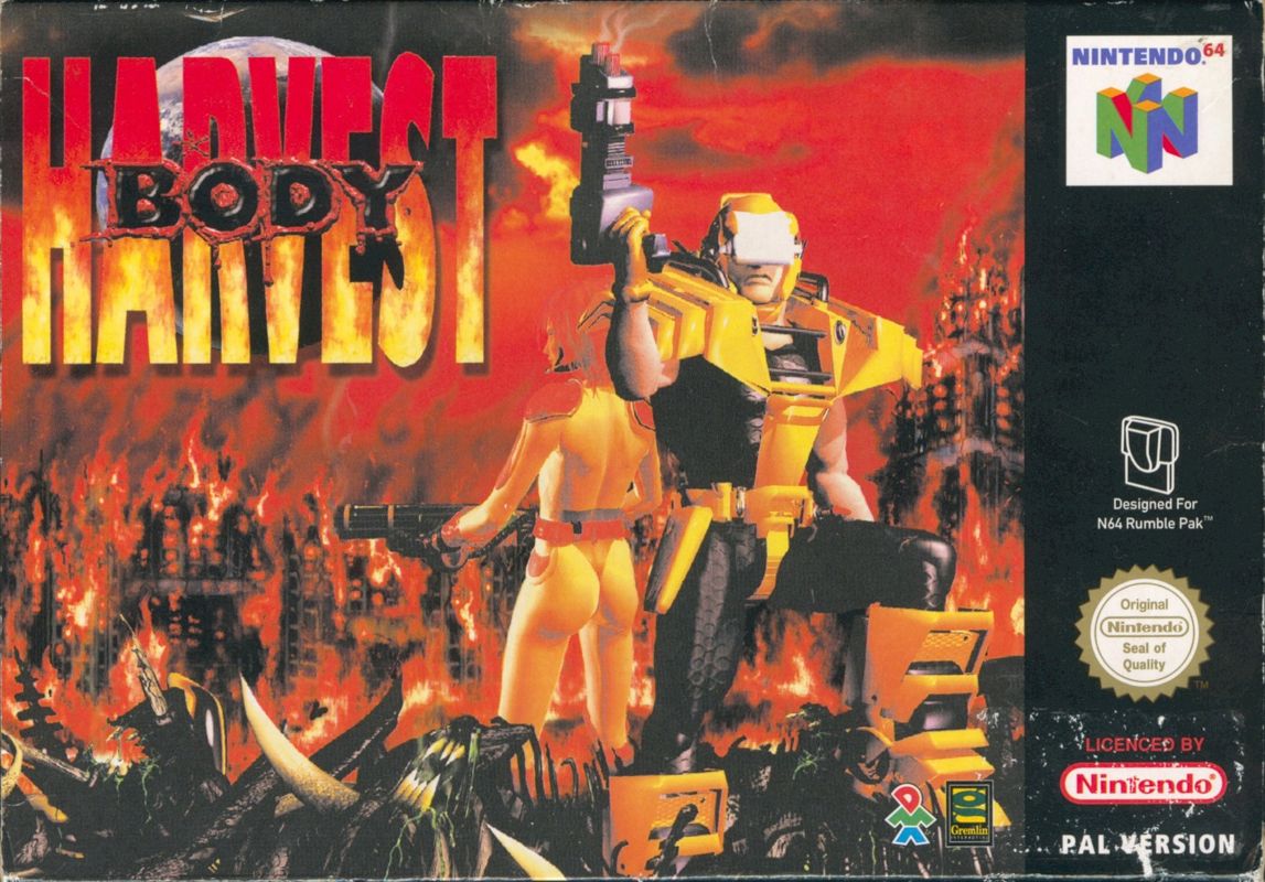 Front Cover for Body Harvest (Nintendo 64)