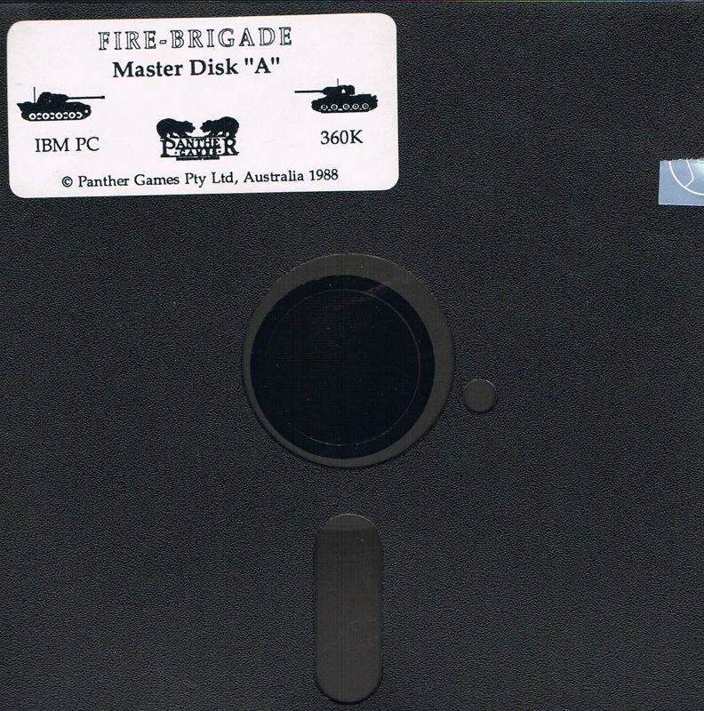 Media for Fire-Brigade: The Battle for Kiev - 1943 (DOS) (5.25" Floppy Disk release): Master Disk A