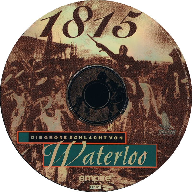 Media for Battleground 3: Waterloo (Windows and Windows 3.x)