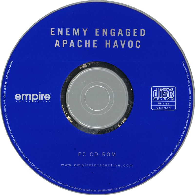 Media for Enemy Engaged: Apache/Havoc (Windows) (re-release)