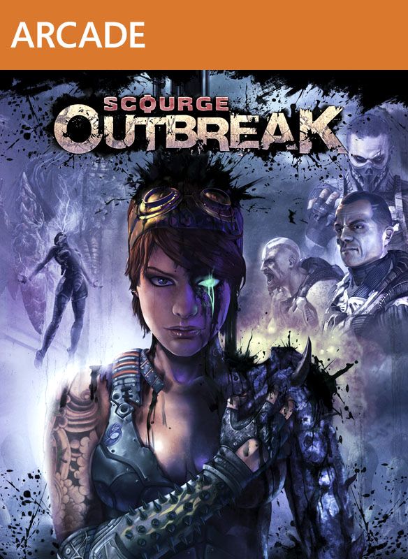 Front Cover for Scourge: Outbreak (Xbox 360)