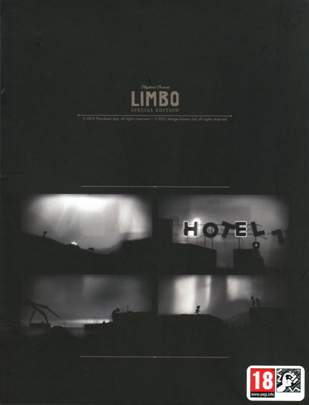 Back Cover for Limbo (Special Edition) (Macintosh and Windows)