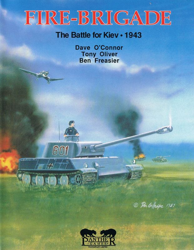 Front Cover for Fire-Brigade: The Battle for Kiev - 1943 (DOS) (5.25" Floppy Disk release)
