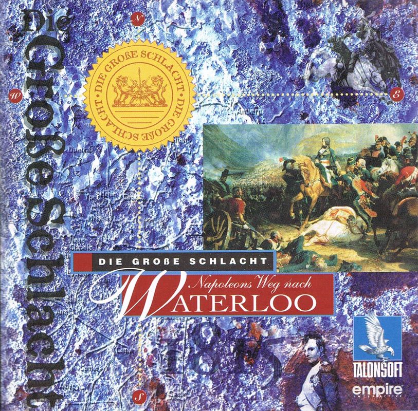 Other for Battleground 8: Prelude to Waterloo (Windows and Windows 16-bit) (re-release): Jewel Case Front