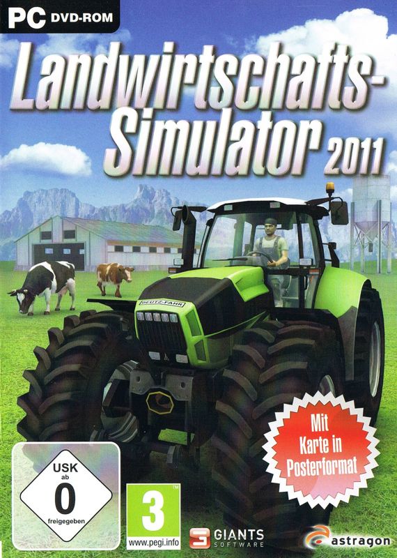 Farming Simulator 2011 Cover Or Packaging Material Mobygames 5064