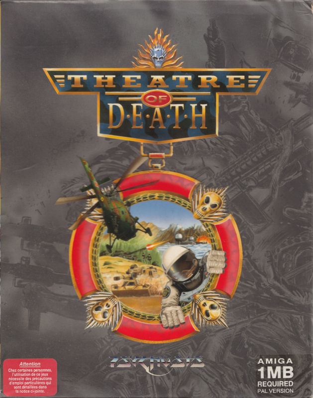 Front Cover for Theatre of Death (Amiga)