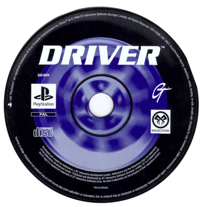 Media for Driver (PlayStation)