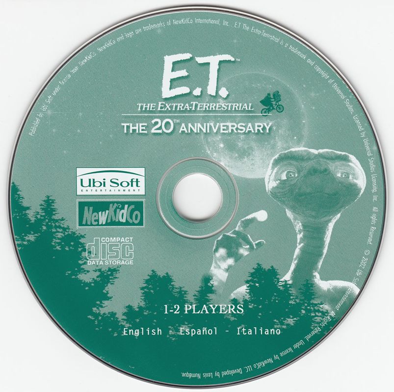 Media for E.T. The Extra-Terrestrial: Away From Home (Windows)