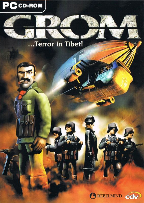 Front Cover for GROM: ...Terror in Tibet! (Windows)