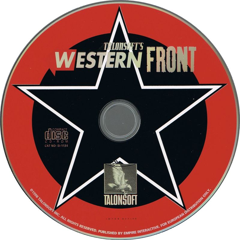 Media for TalonSoft's West Front (Windows) (Hammer Preis! Release): Game Disk