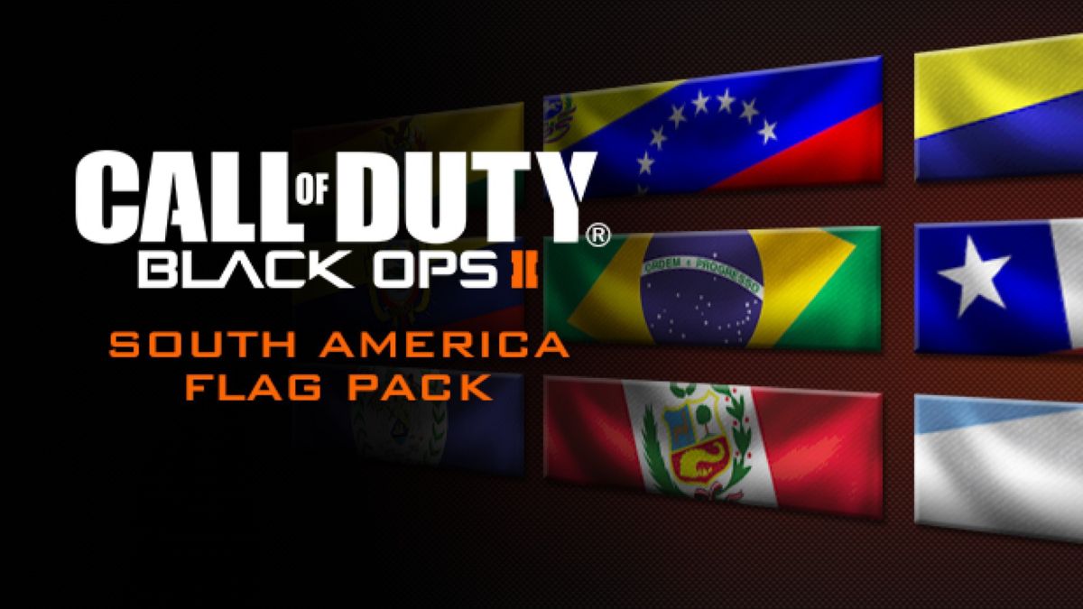 Front Cover for Call of Duty: Black Ops II - South American Flags of the World Calling Card Pack (Windows) (Steam release)