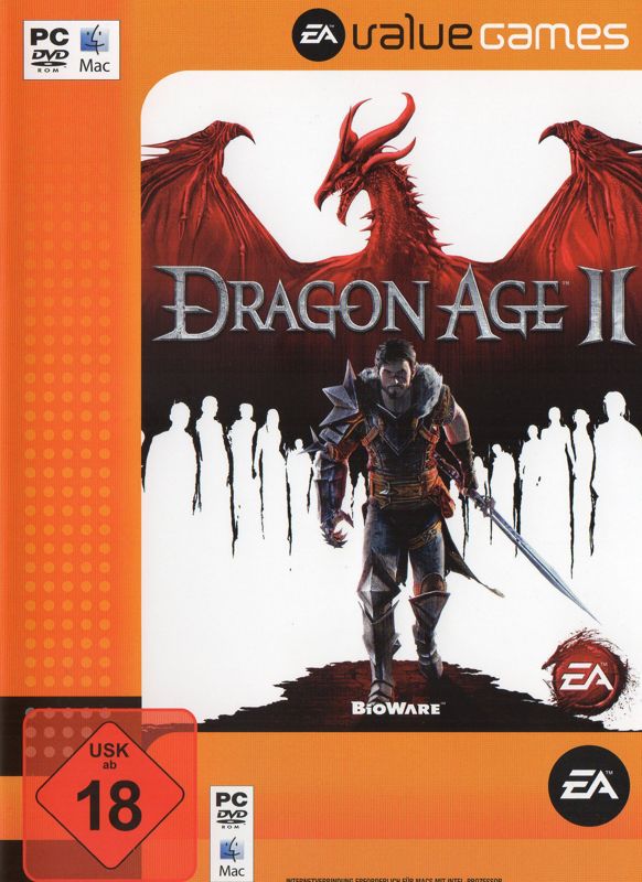 Front Cover for Dragon Age II (Macintosh and Windows) (EA Value Games release)