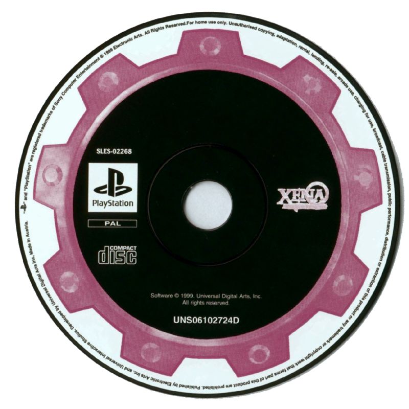 Media for Xena: Warrior Princess (PlayStation)