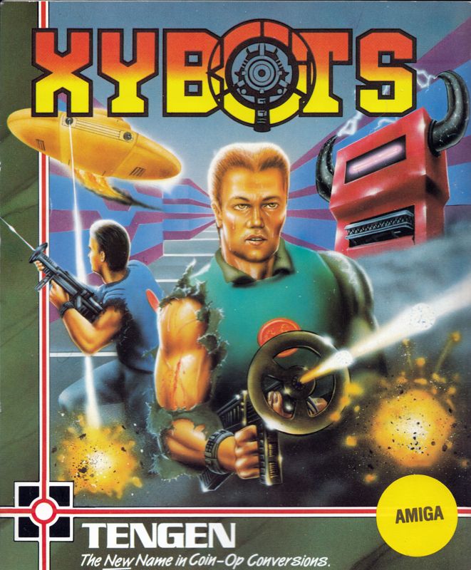 Front Cover for Xybots (Amiga)