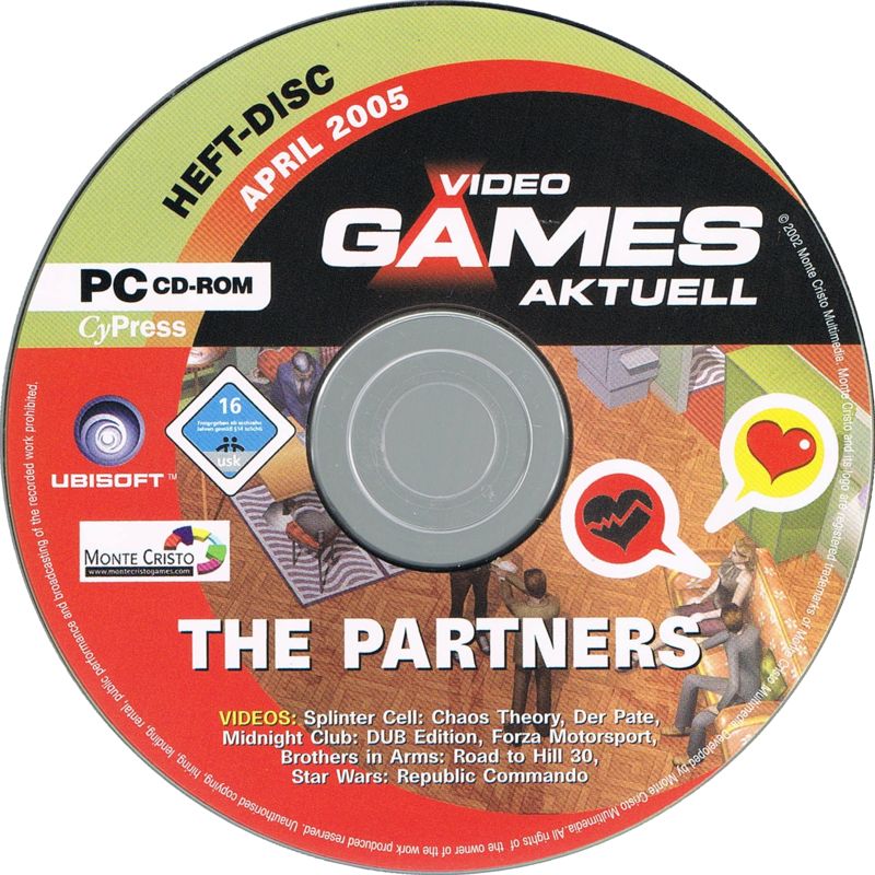 Media for The Partners (Windows) (Video Games Aktuell 4/2005 covermount)