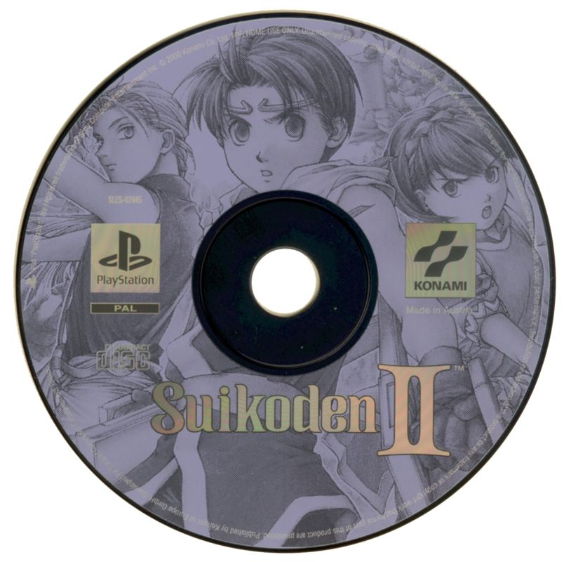 Media for Suikoden II (PlayStation)