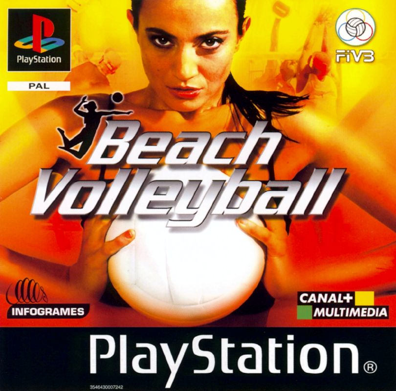 Front Cover for Power Spike: Pro Beach Volleyball (PlayStation)