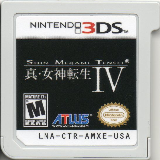 Media for Shin Megami Tensei IV (Limited Edition) (Nintendo 3DS): Game Card