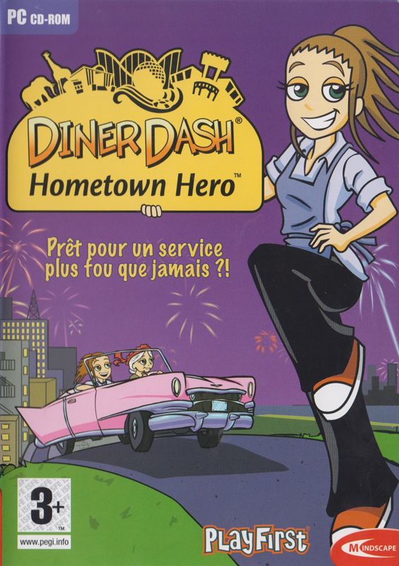 Front Cover for Diner Dash: Hometown Hero (Windows)