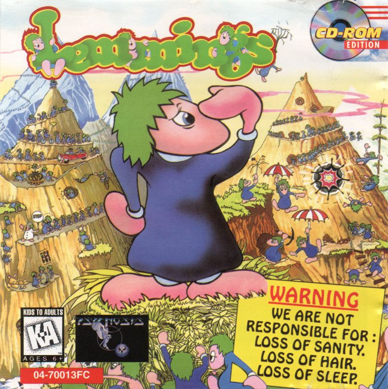 Other for Lemmings (DOS) (CD-ROM Edition): Jewel Case - Front