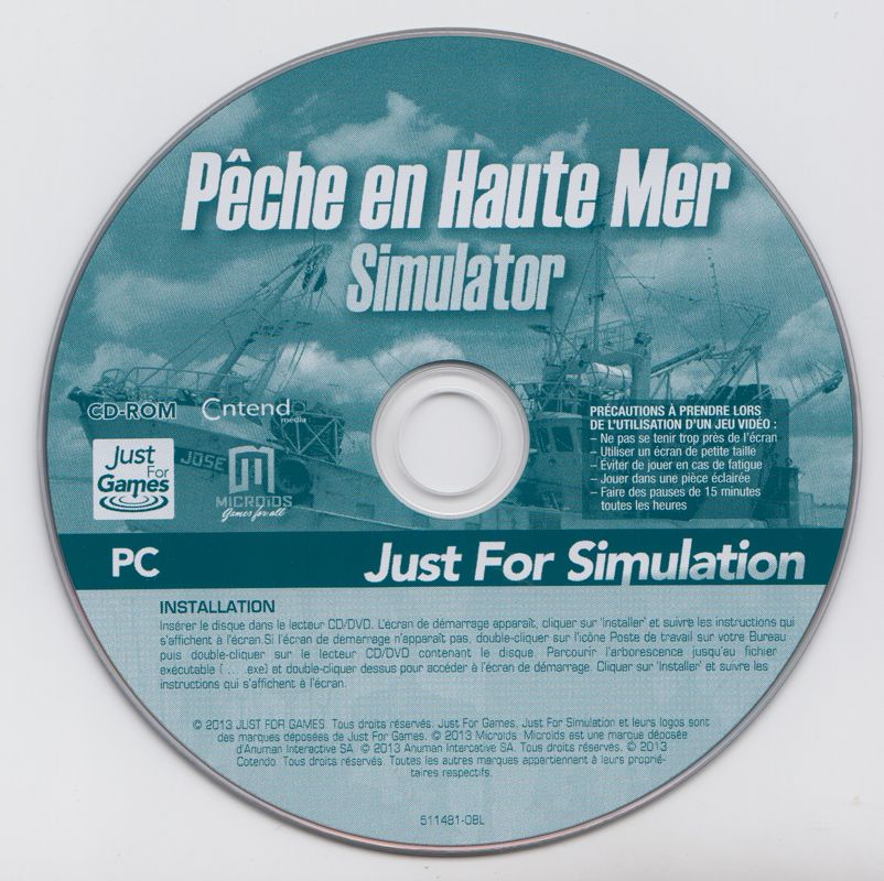 Media for Open Sea Fishing: The Simulation (Windows) (Just For Simulation release (Just For Games 2013))