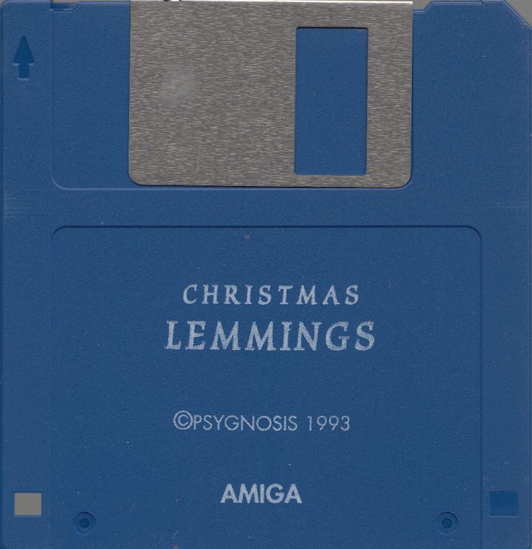 Media for Holiday Lemmings (Amiga)