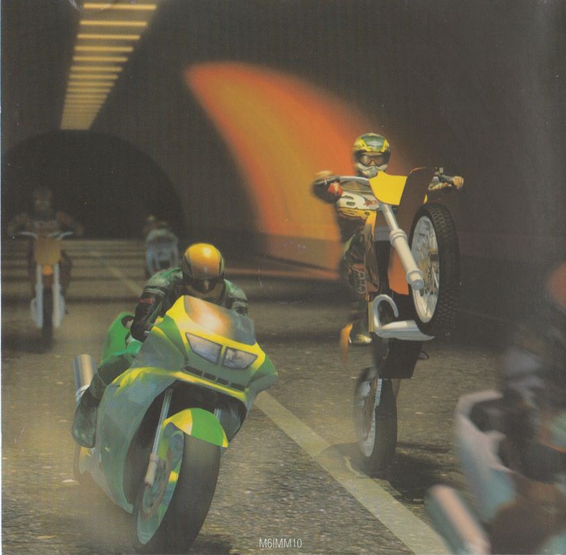 Inside Cover for Moto Racer (Windows) (M6 Multimedia covermount)