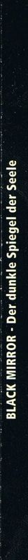 Spine/Sides for The Black Mirror (Windows) (Software Pyramide release): Right