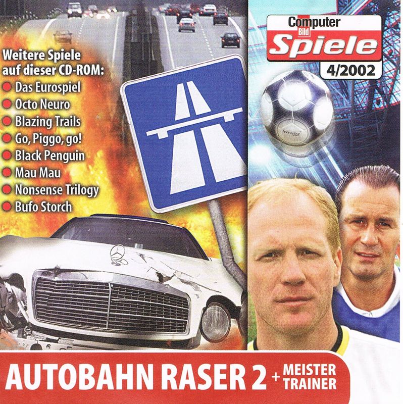 Front Cover for Autobahn Raser II (Windows) (Computer Bild Spiele 4/2002 covermount)