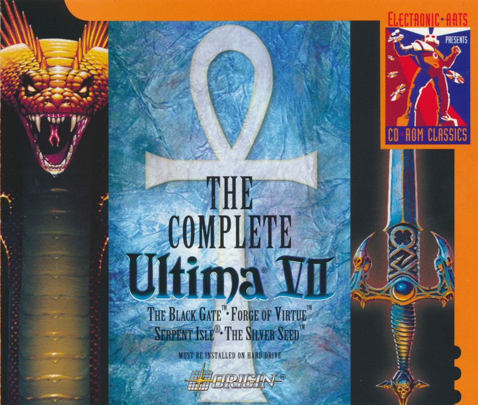 Front Cover for The Complete Ultima VII (DOS) (EA Classics release)