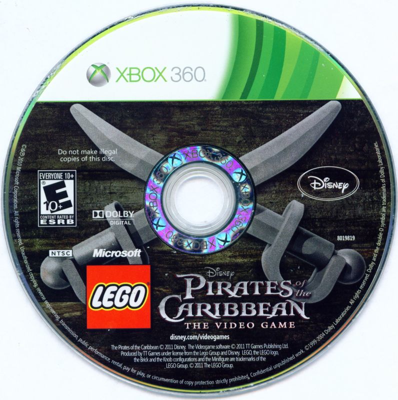 LEGO Pirates of the Caribbean: The Video Game cover or packaging ...