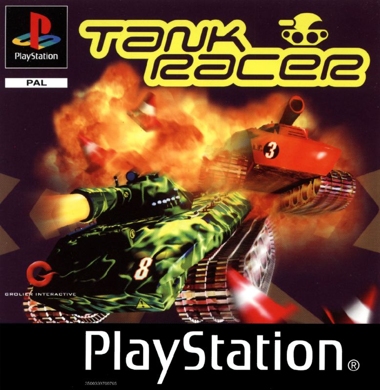 Front Cover for Tank Racer (PlayStation)