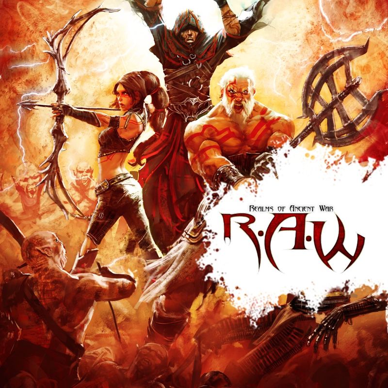Front Cover for R.A.W: Realms of Ancient War (PlayStation 3)